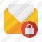 Mail Read Lock Icon