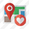 Map Location Favorites Icon