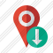 Map Pin Download Icon