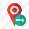 Map Pin Next Icon