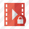 Movie Lock Icon