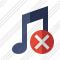 Music Cancel Icon