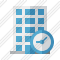 Office Building Clock Icon