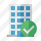 Office Building Ok Icon