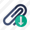 Paperclip Download Icon