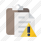 Paste Warning Icon