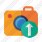 Photocamera Upload Icon