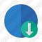 Point Blue Download Icon