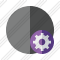 Point Dark Settings Icon