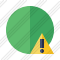 Point Green Warning Icon