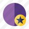 Point Purple Star Icon