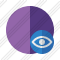Point Purple View Icon