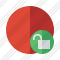 Point Red Unlock Icon