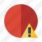 Point Red Warning Icon