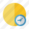 Point Yellow Clock Icon