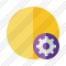 Point Yellow Settings Icon