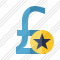 Pound Star Icon