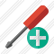 Screwdriver Add Icon