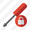 Screwdriver Lock Icon