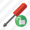 Screwdriver Unlock Icon