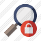 Search Lock Icon