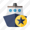 Ship 2 Star Icon