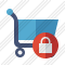 Shopping Lock Icon