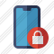 Smartphone 2 Lock Icon