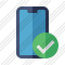 Smartphone 2 Ok Icon