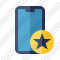Smartphone 2 Star Icon