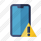 Smartphone 2 Warning Icon