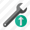 Spanner Upload Icon