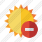 Sun Stop Icon