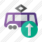 Tram Upload Icon