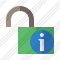 Unlock Information Icon