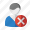 User 2 Cancel Icon