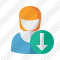 User Woman 2 Download Icon