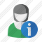 User Woman Information Icon