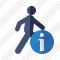 Walking Information Icon