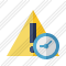 Warning Clock Icon