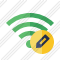 Wi Fi Green Edit Icon