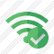 Wi Fi Green Ok Icon