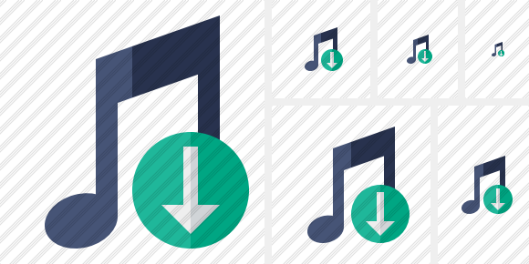 Music Download Icon