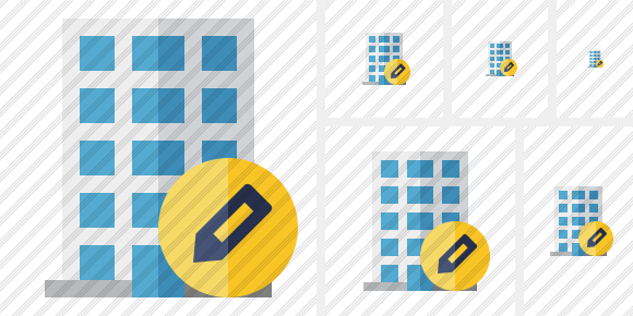 Office Building Edit Icon