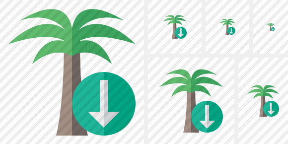 Palmtree Download Icon