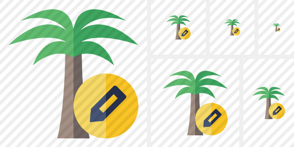 Palmtree Edit Icon