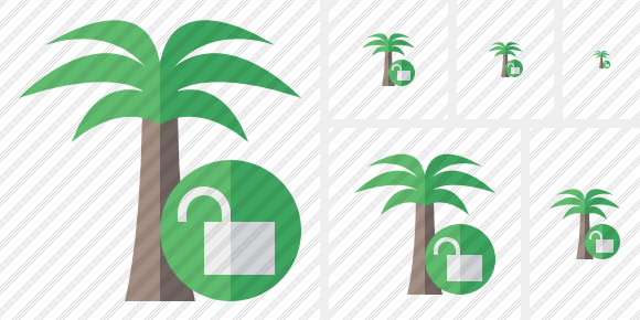 Palmtree Unlock Icon