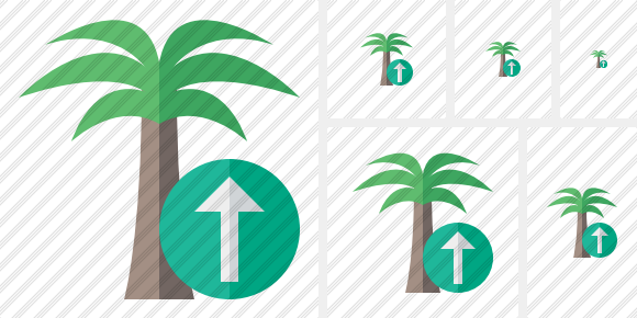 Palmtree Upload Icon