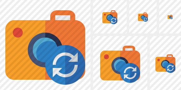 Photocamera Refresh Icon