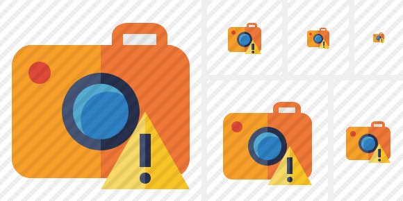 Photocamera Warning Icon